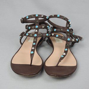 Valentino Rockstud Gladiator Sandals